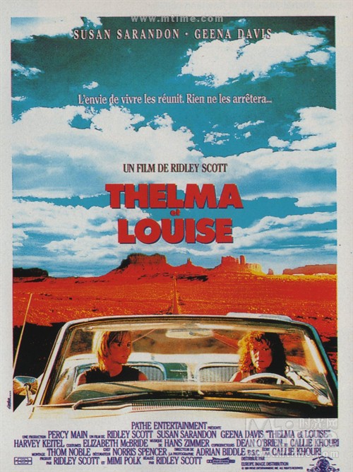 末路狂花thelma & louise(1991)海報(法國) #02