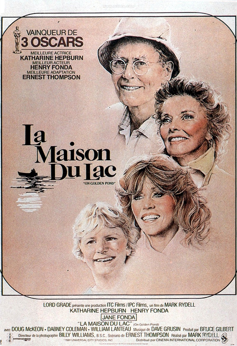 金色池塘 正式海报 - mtime时光网