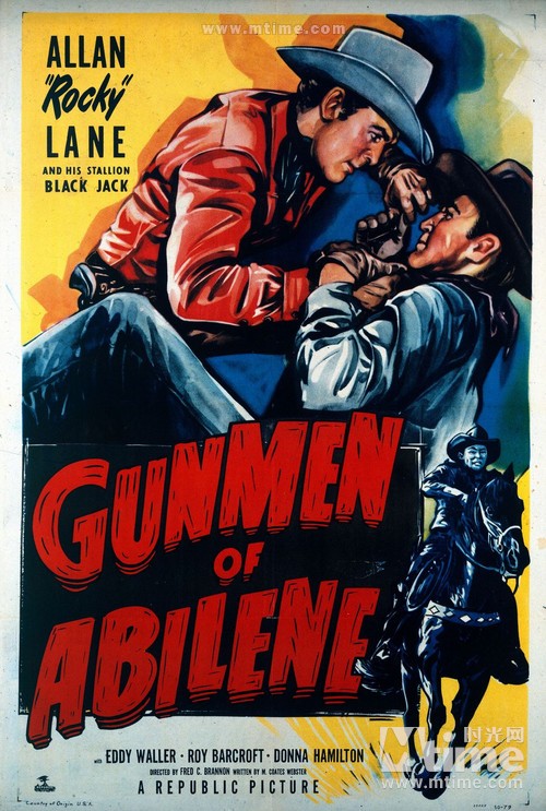 枪手gunmen of abilene(1950)海报 #01