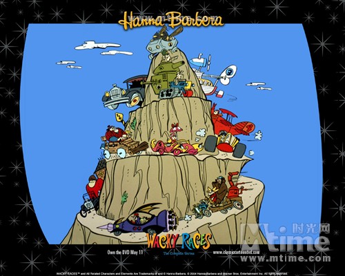 古怪赛车wacky races(1968)桌面 #01