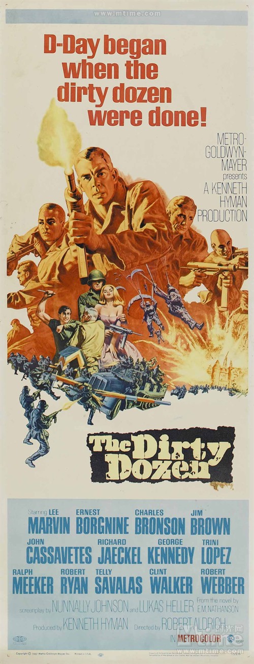 十二金刚the dirty dozen(1967)海报 #04