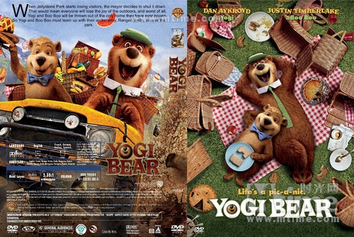 瑜伽熊yogi bear(2010)dvd封套 #05