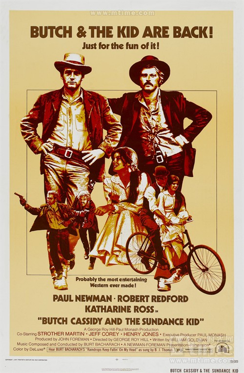 虎豹小霸王butch cassidy and the sundance kid(1969)海报 #08
