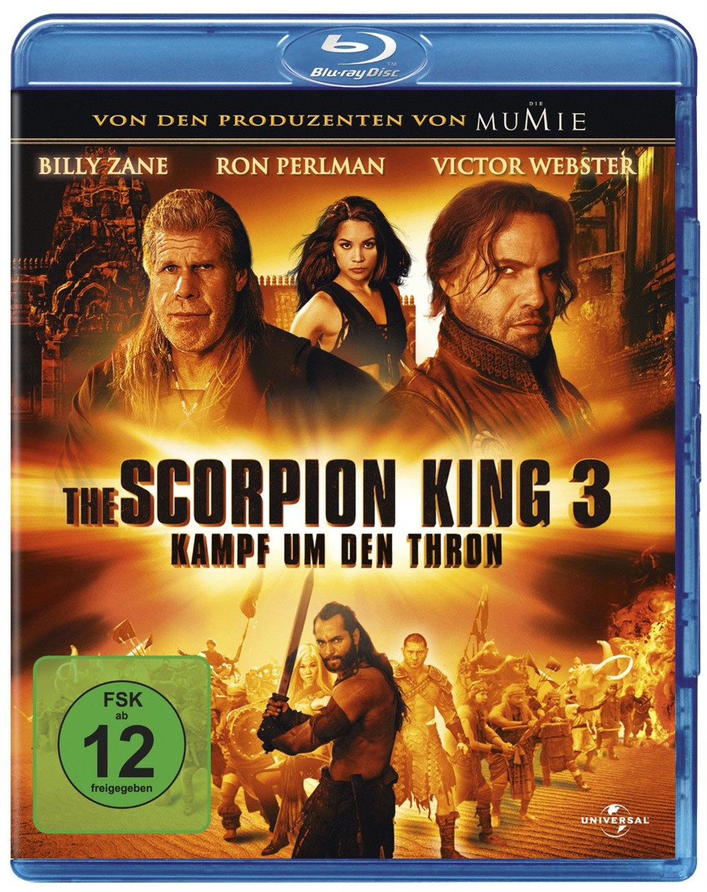 蝎子王3:救赎之战 蓝光封套 - mtime时光网