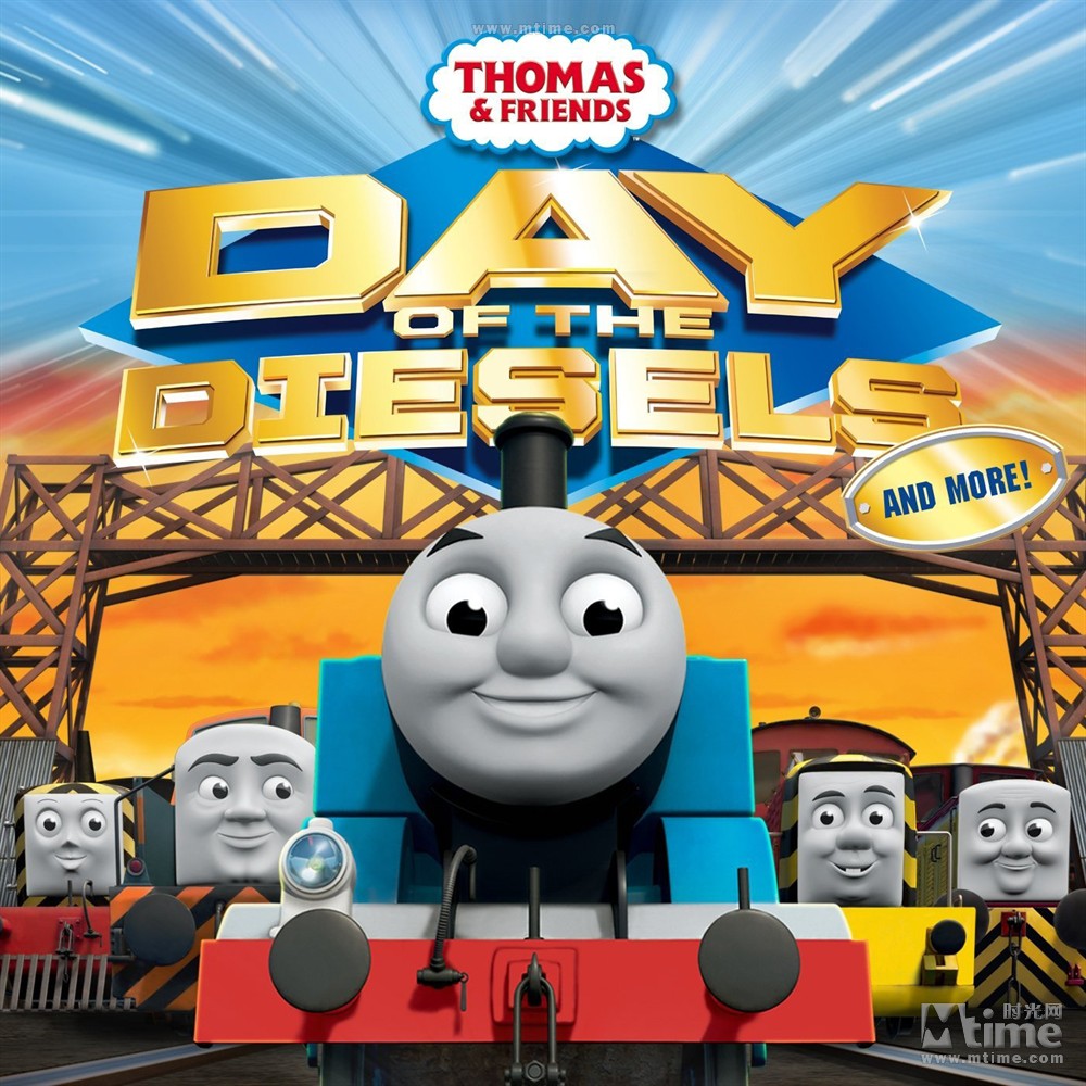 汤玛士小火车之智斗柴油车 原声碟封套 - mtime时光网
