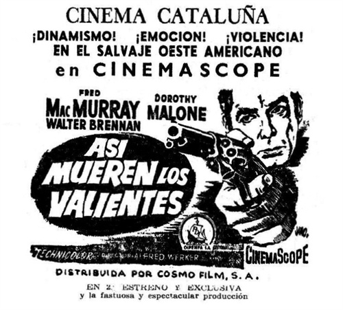 在枪口下at gunpoint(1955)海报(西班牙) #05