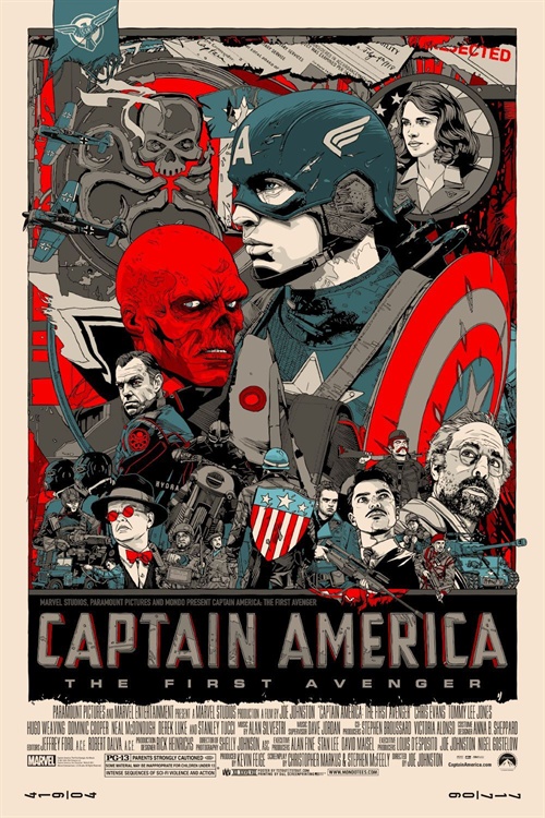 美国队长captain america: the first avenger(2011)海报 #05