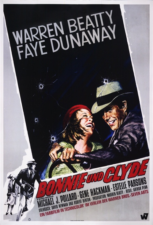 雌雄大盗bonnie and clyde(1967)海报#3b