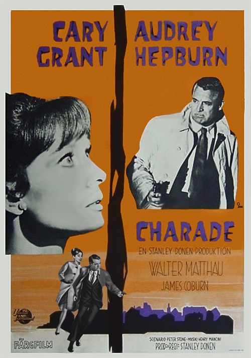 谜中谜charade(1963)海报(德国) #02