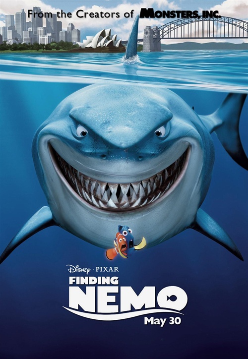 海底总动员finding nemo(2003)预告海报 